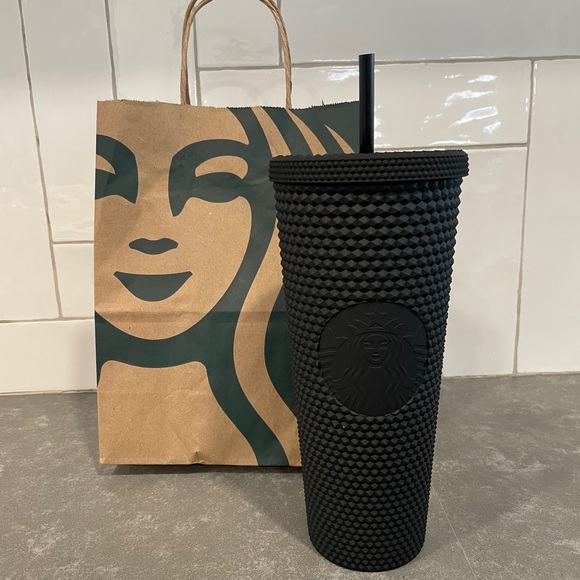 NWT 2021 STARBUCKS Matte Black Tumbler 24 …